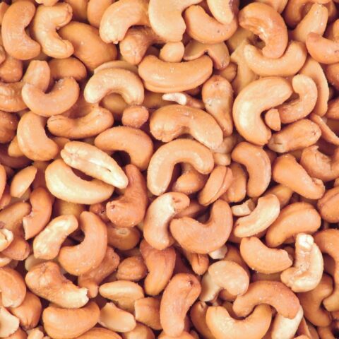 Cashewnoten (gebrand)