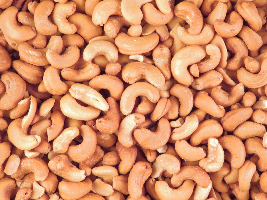 Cashewnoten (gebrand)